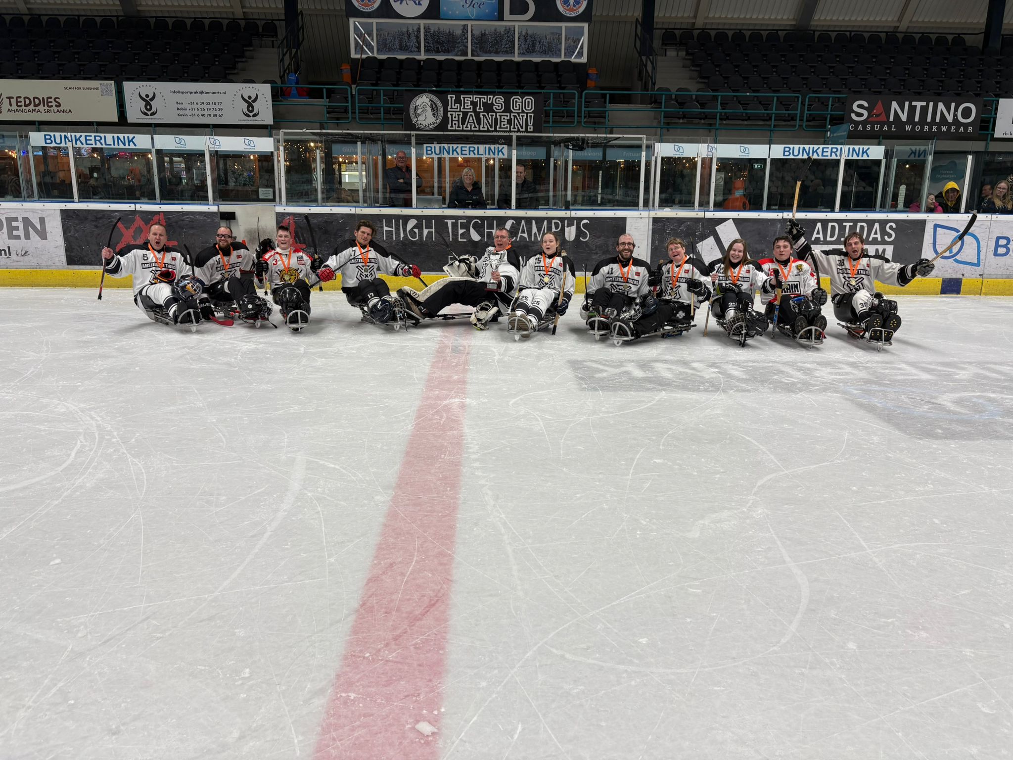 Amsterdam Tigers winnen de Para ijshockey finale 2025-2026